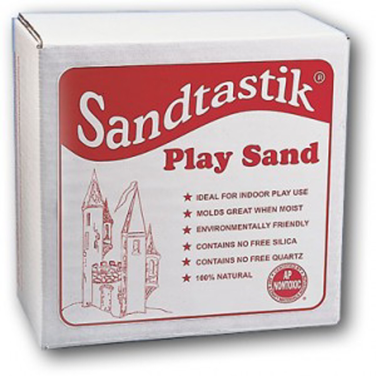 Premium Natural Play Sand – 25 lb Bag | Non-Toxic, Clean, and Dust-Free Sand for Kids’ Play Areas, Crafts & Sensory Tables